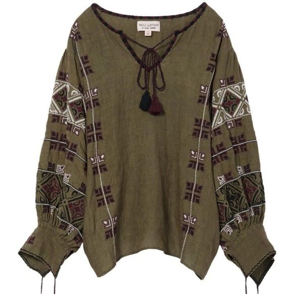 Nili Lotan Cleo Blouse - Picture 3 of 8